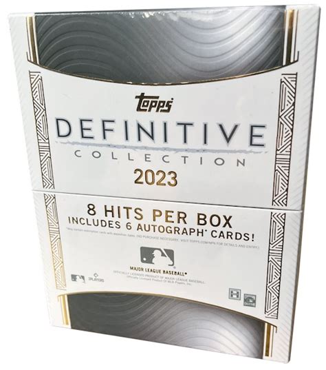 topps definitive 2023 box